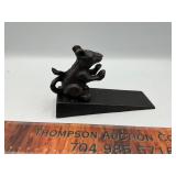 Cast iron door stop
