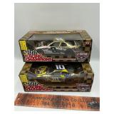 2 die cast cars