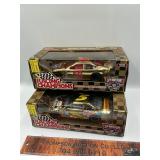 2  die cast cars