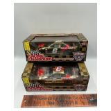 2 die cast cars