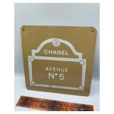 Metal sign