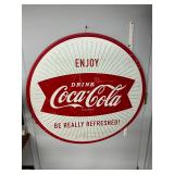 Metal Coke sign