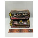 2 die cast cars