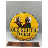 Enamel beer sign