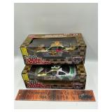 2 die cast cars