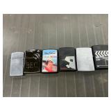 6 zippo lighters