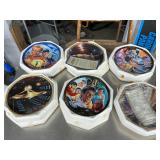 6 Star Trek plates
