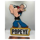 Popeye metal sign