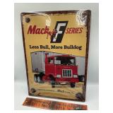 Metal Mack sign