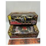 2 die cast cars