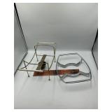 Vintage Corning ware stands