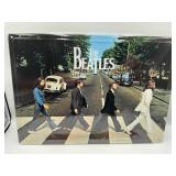 The Beatles metal sign