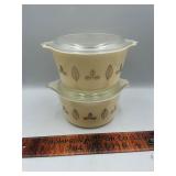 2 Pyrex bowls