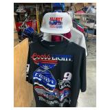 Bill Elliott shirt and hat