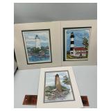 Light house prints Donna Elias