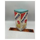 Vintage cracker tin