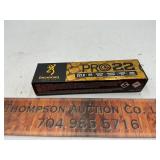 100 rounds of 22lr