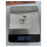 2.28 grams of 10k gold scrap