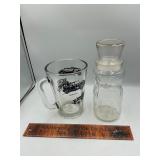 Planters jar and pitcher
