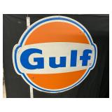 Metal Gulf sign