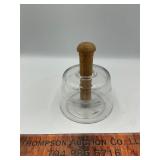 Glass butter mold