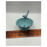 Cast iron bird bath