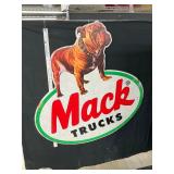Metal Mac Trucks sign