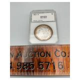 1881s Morgan silver dollar