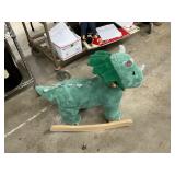 Rocking dinosaur with sound