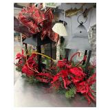 2 Christmas candle lanterns