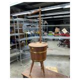 Vintage yarn bucket