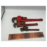 3 pipe wrenches