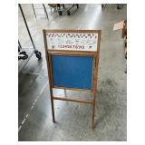 Vintage chalkboard