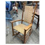 Oak rocking chair
