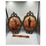 2 metal frame pictures