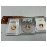 3 pennies