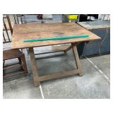 Antique 2 board top table