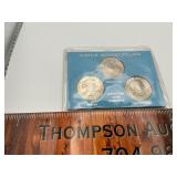 3 Susan B. Anthony Dollars