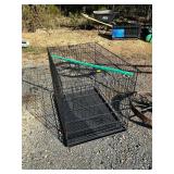 Large animal crate