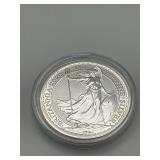 1oz .999 Britannia silver dollar