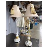 2 table lamps