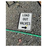 Metal sign