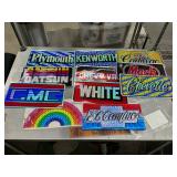 Vintage tag stickers