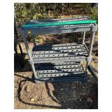 Plastic shelf
