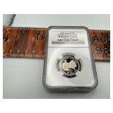 2009 S Clad 25 Cent PF69