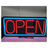Fallon Neon Open sign working