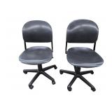 Pair of Torsion office chairs