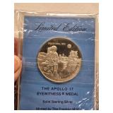 Apollo 17 eyewitness medal