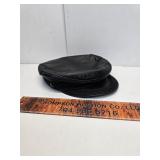 Leather cap
