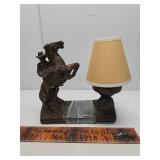 Cowboy lamp